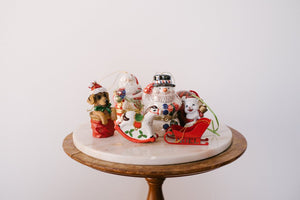 A collection of vintage ornaments